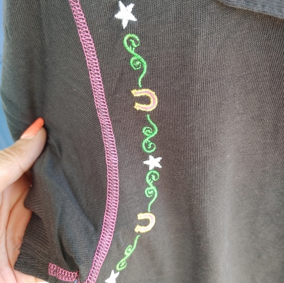 Alp N Rock polo shirt MAKE LUCK Sz.M Gray NWT - Picture 3 of 10